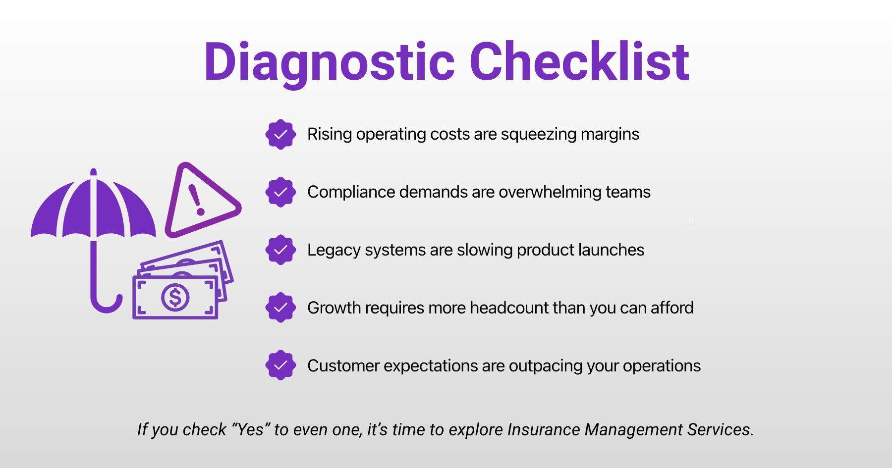 5 Signs You Need Insurance Management Services_Blog_Fulcrum-Digital_Diagnostic Checklist