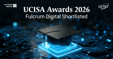 Illustration highlighting Fulcrum Digital shortlisted for the Outstanding Corporate Member Award at UCISA 2026 